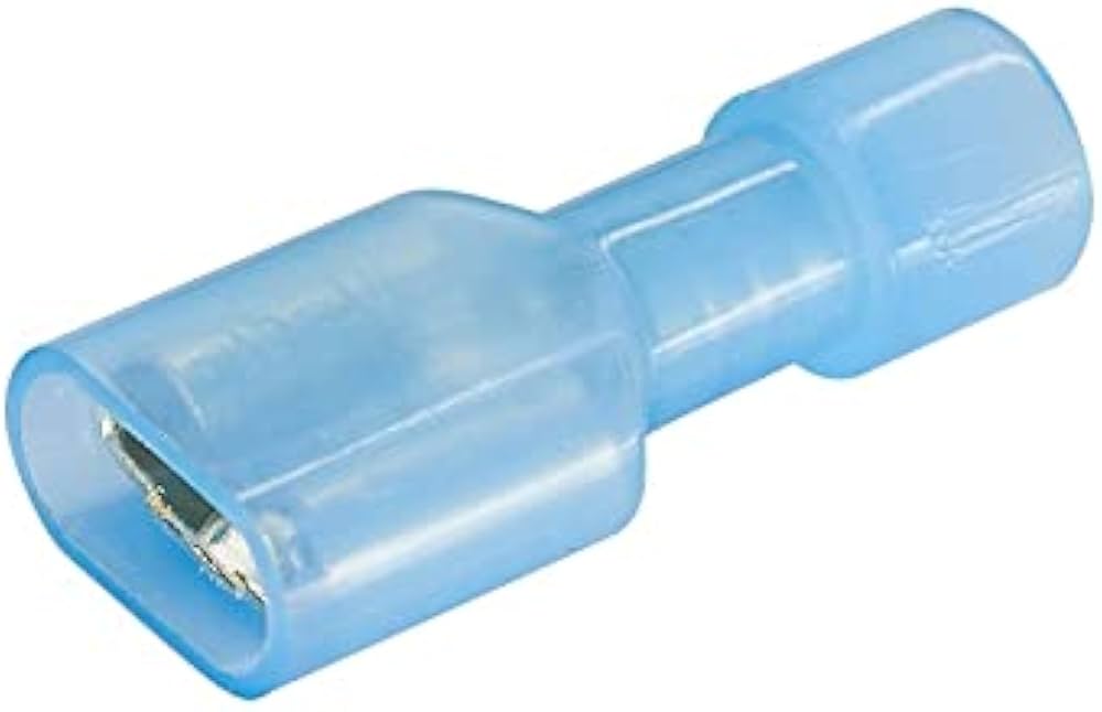 Terminal Quickcrimp QKC35 Blue Fins Nylon QC 6,4mm 1,5 - 2,5 mm