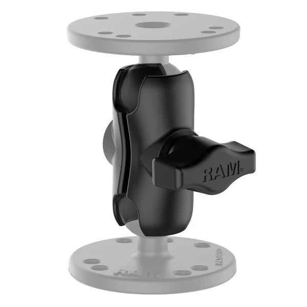 RAM Double Socket Mount with Two 2.5" Diameter Bases (RAP-B-101U)