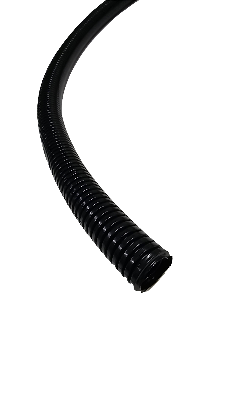 12mm Split Tube Corrugated Loom Conduit Quality UV Rated
