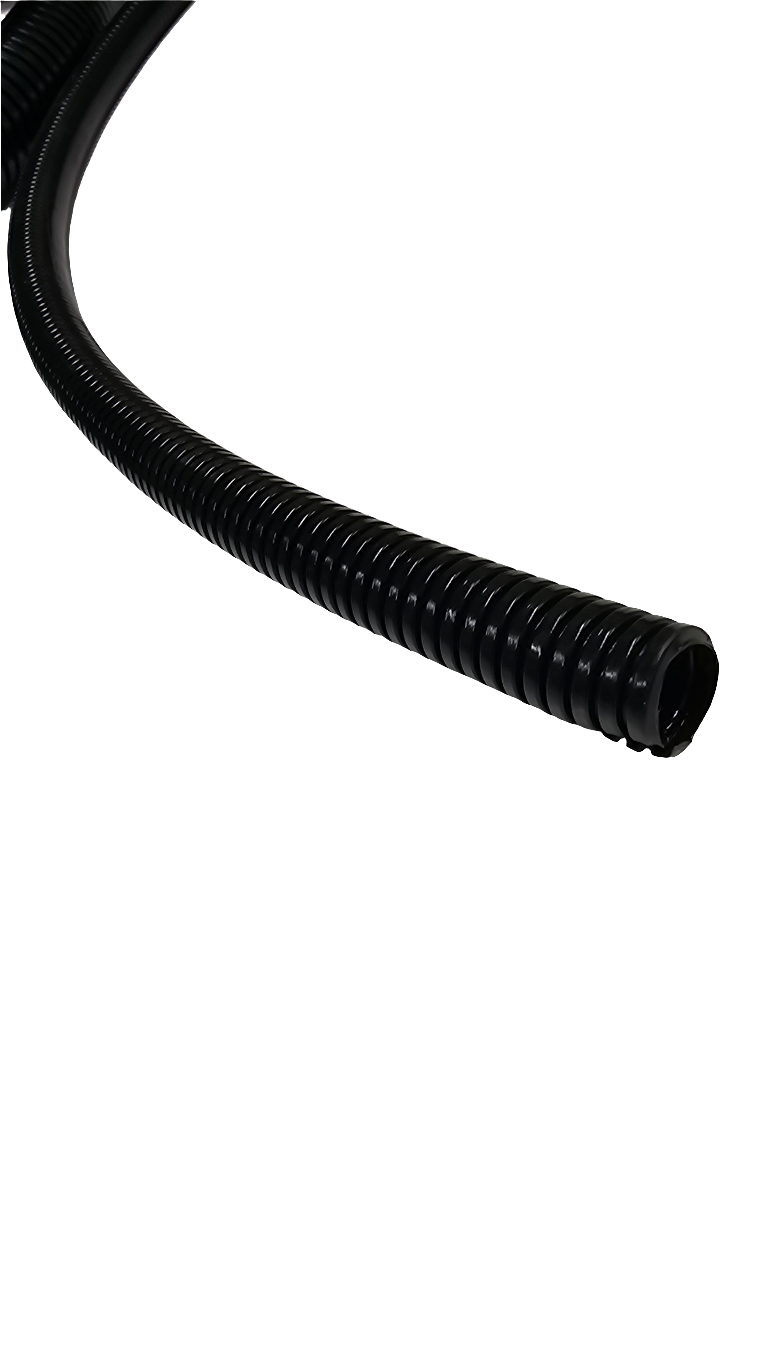 10mm Split Tube Corrugated Loom Conduit Quality UV Rated