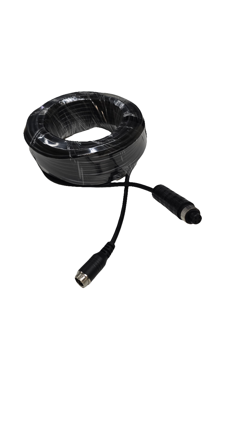 Aviation Style 4Pin MDVR AV Cable Double Shielded Various Lengths