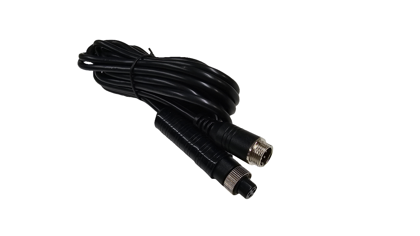 Aviation Style 4Pin MDVR AV Cable Double Shielded Various Lengths