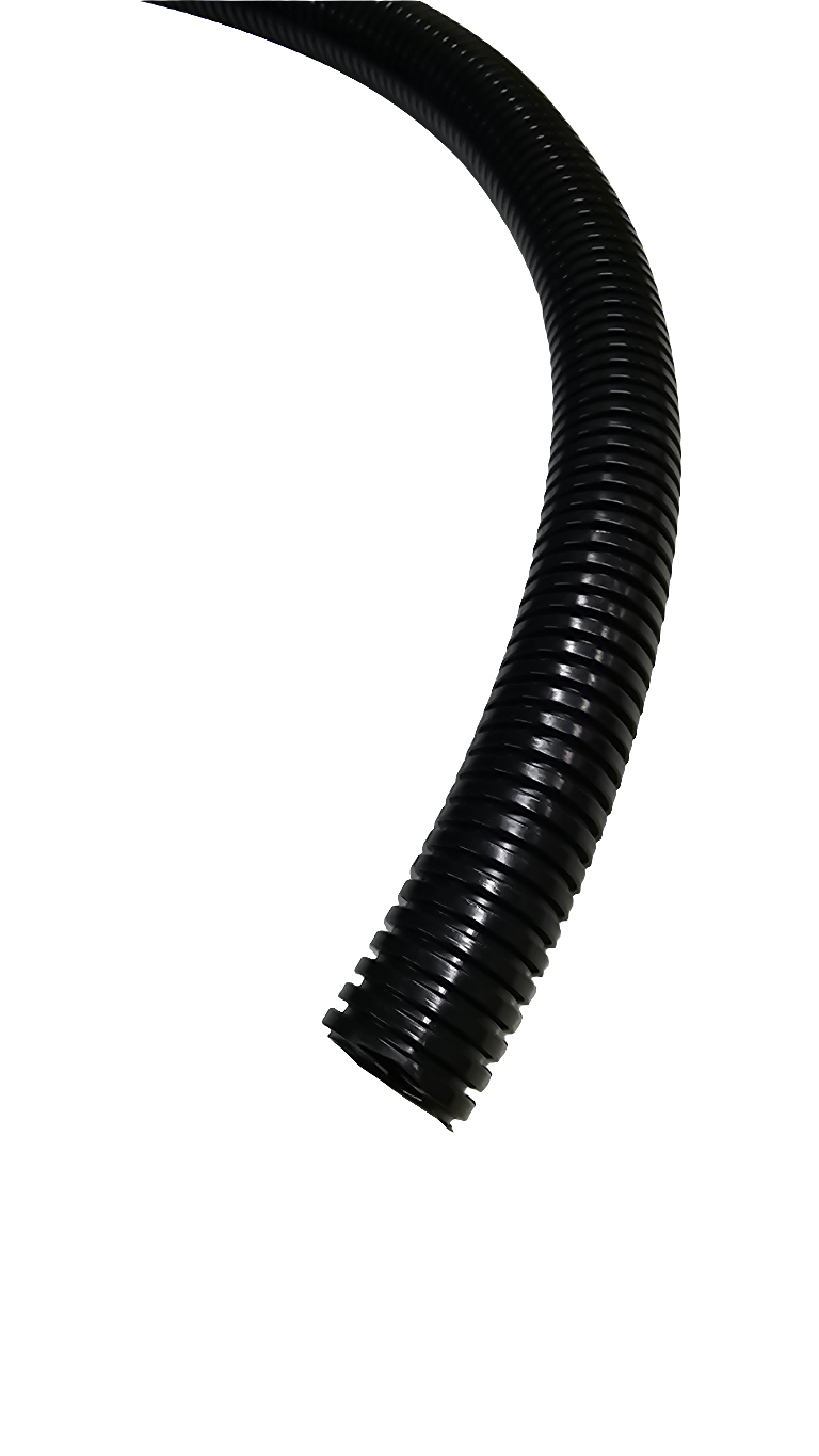 17mm Split Tube Corrugated Loom Conduit Quality UV Rated
