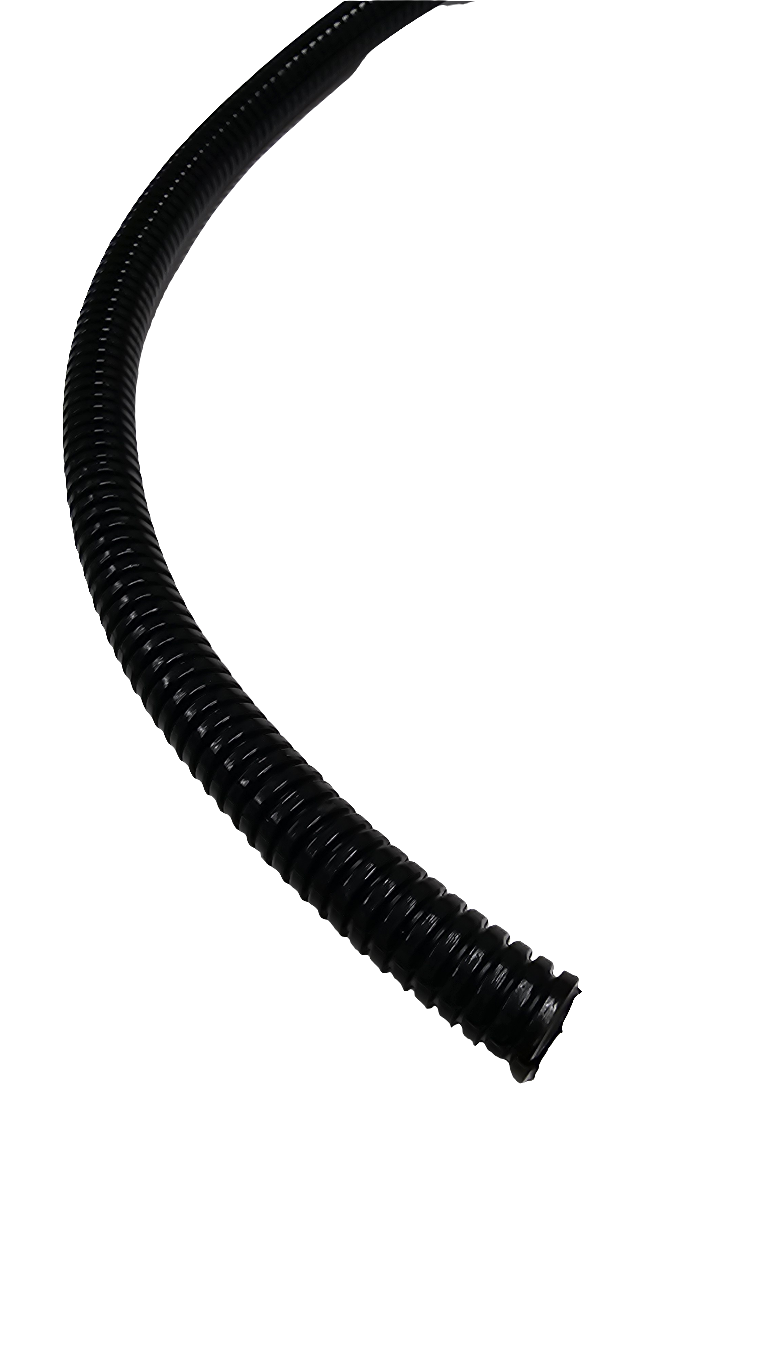 7mm Split Tube Corrugated Loom Conduit Quality UV Rated