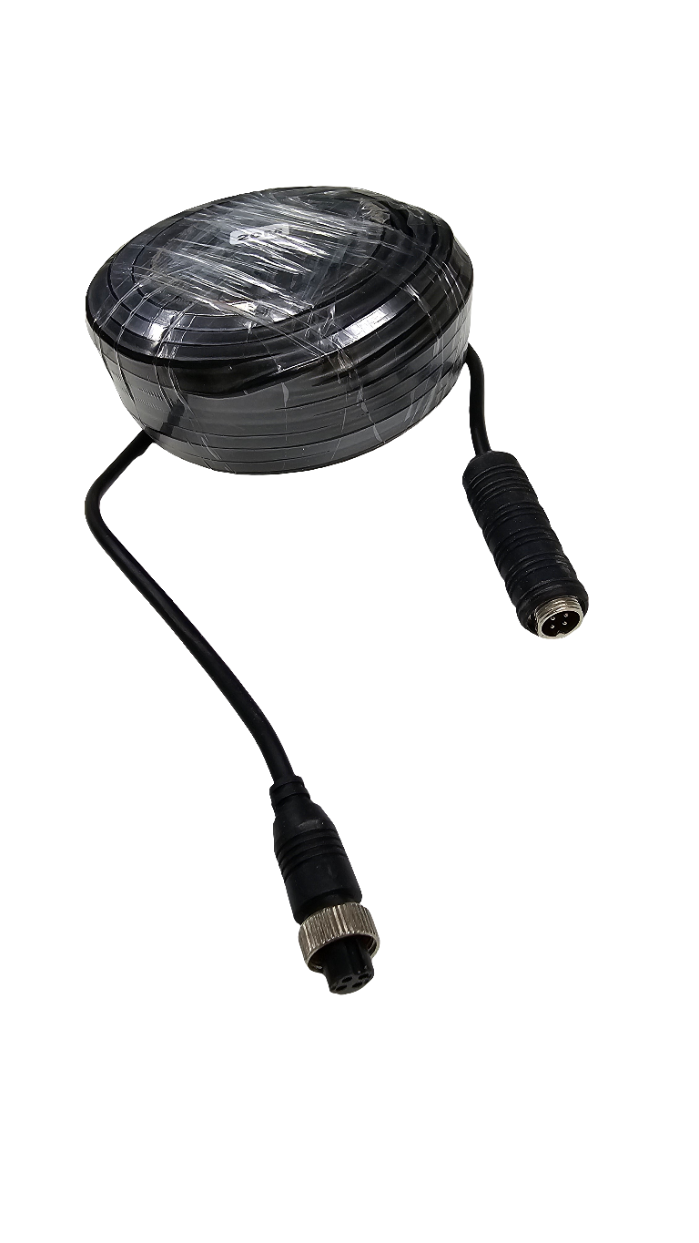 Aviation Style 4Pin MDVR AV Cable Double Shielded Various Lengths