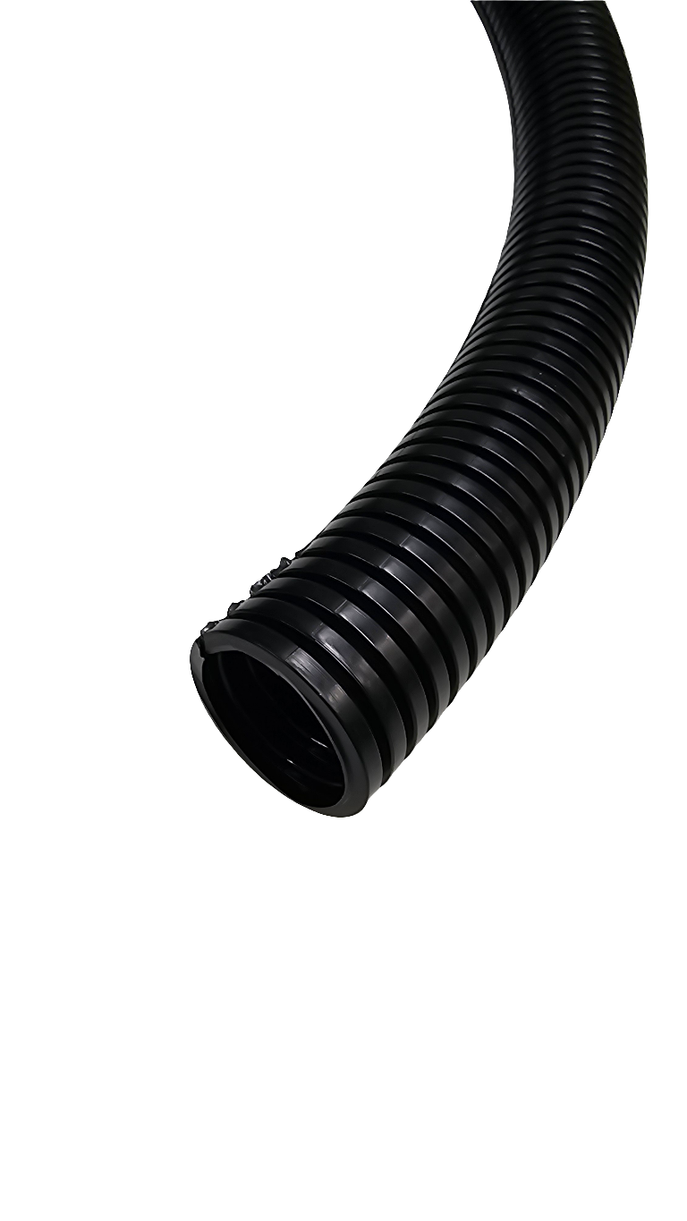 23mm Split Tube Corrugated Loom Conduit Quality UV Rated