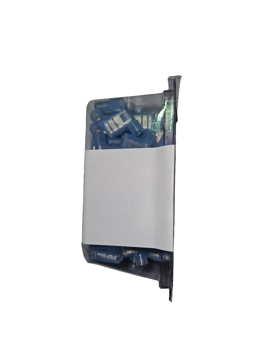 Terminal Quickcrimp QKC78 Blue Fins Nylon QC Flag 1.5 - 2.5 mm