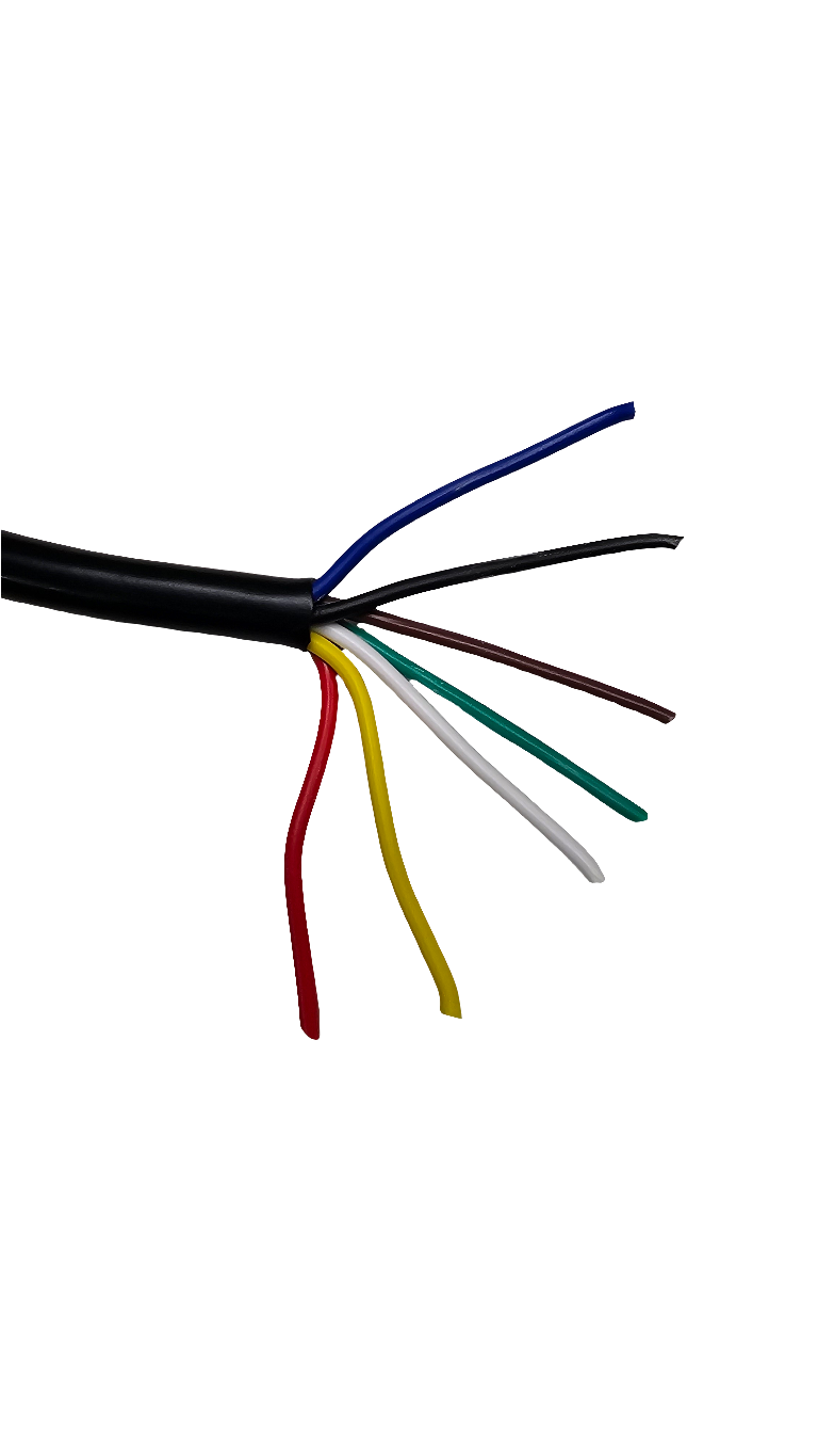 20AWG (9x0.3) 7 Core Trailer Automotive Electrical Wiring - 100M Roll