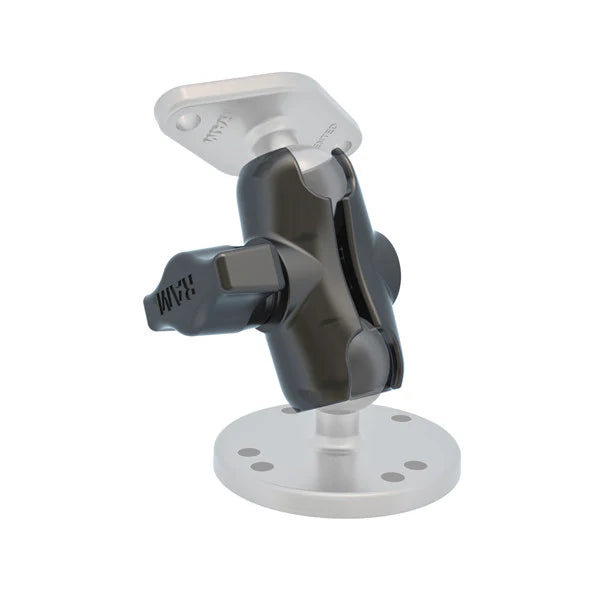 RAM Double Socket Mount with Two 2.5" Diameter Bases (RAP-B-101U)