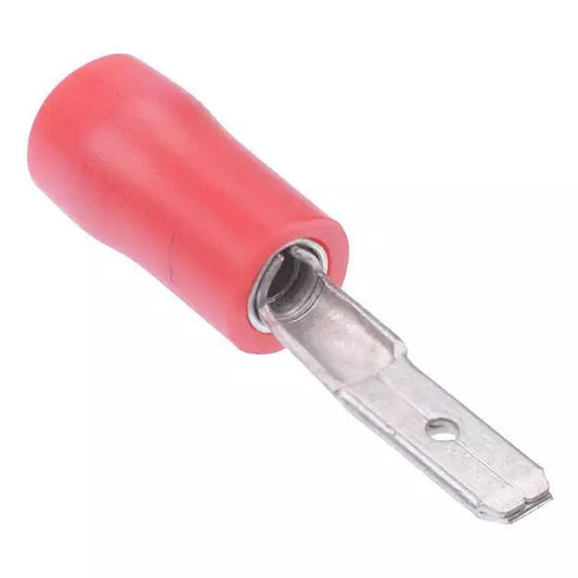 Terminal QuickCrimp QKC68 Red Male Tab 2.8x0.5mm Thick 0.5-1.5mm
