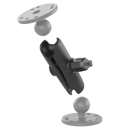 RAM Mount B Size 1" Ball Long Socket Arm (RAM-B-101U-C)