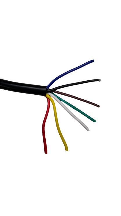 20AWG (9x0.3) 7 Core Trailer Automotive Electrical Wiring - 100M Roll